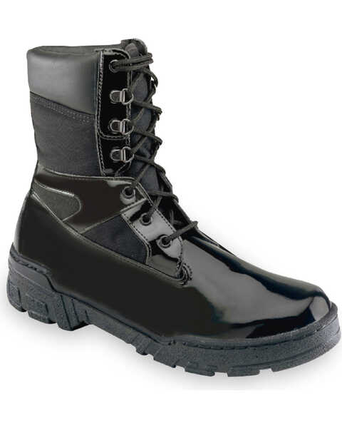 Image #1 - Thorogood Men's Uniform Classics 8" Commando Plus Made In The USA Boots - Soft Toe, , hi-res