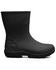Image #2 - Bogs Boys' Essential Rain Mid Rubber Boots - Round Toe, Black, hi-res