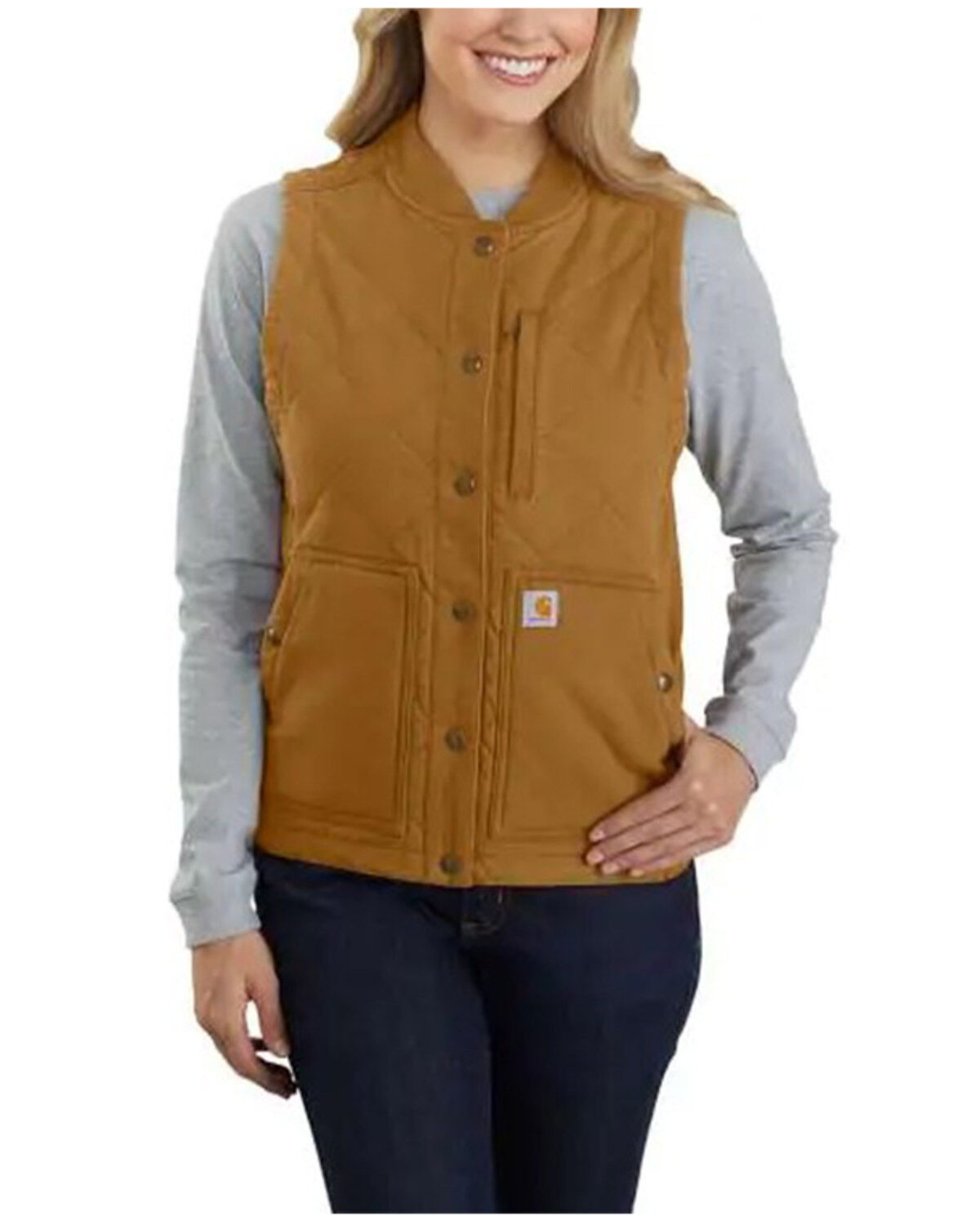 womens brown carhartt jacket