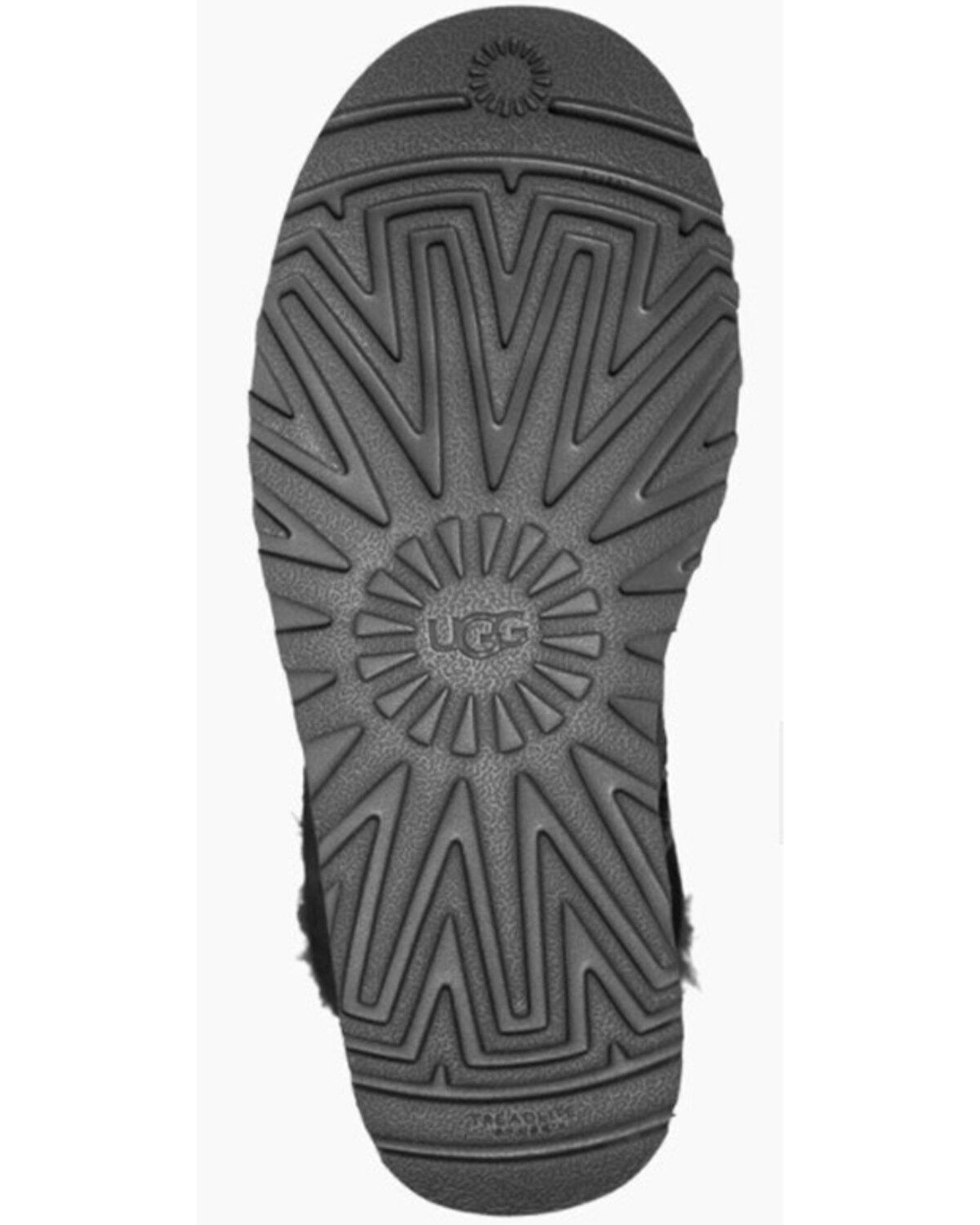 Image #6 - UGG Women's Mini Bailey Bow II Boot, Black, hi-res