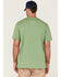 Image #4 - Hawx Men's Loden Logo Flag Graphic Work T-Shirt, Loden, hi-res