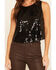 Image #3 - Sadie & Sage Women's Encore Sleeveless Sequins Top, Black, hi-res