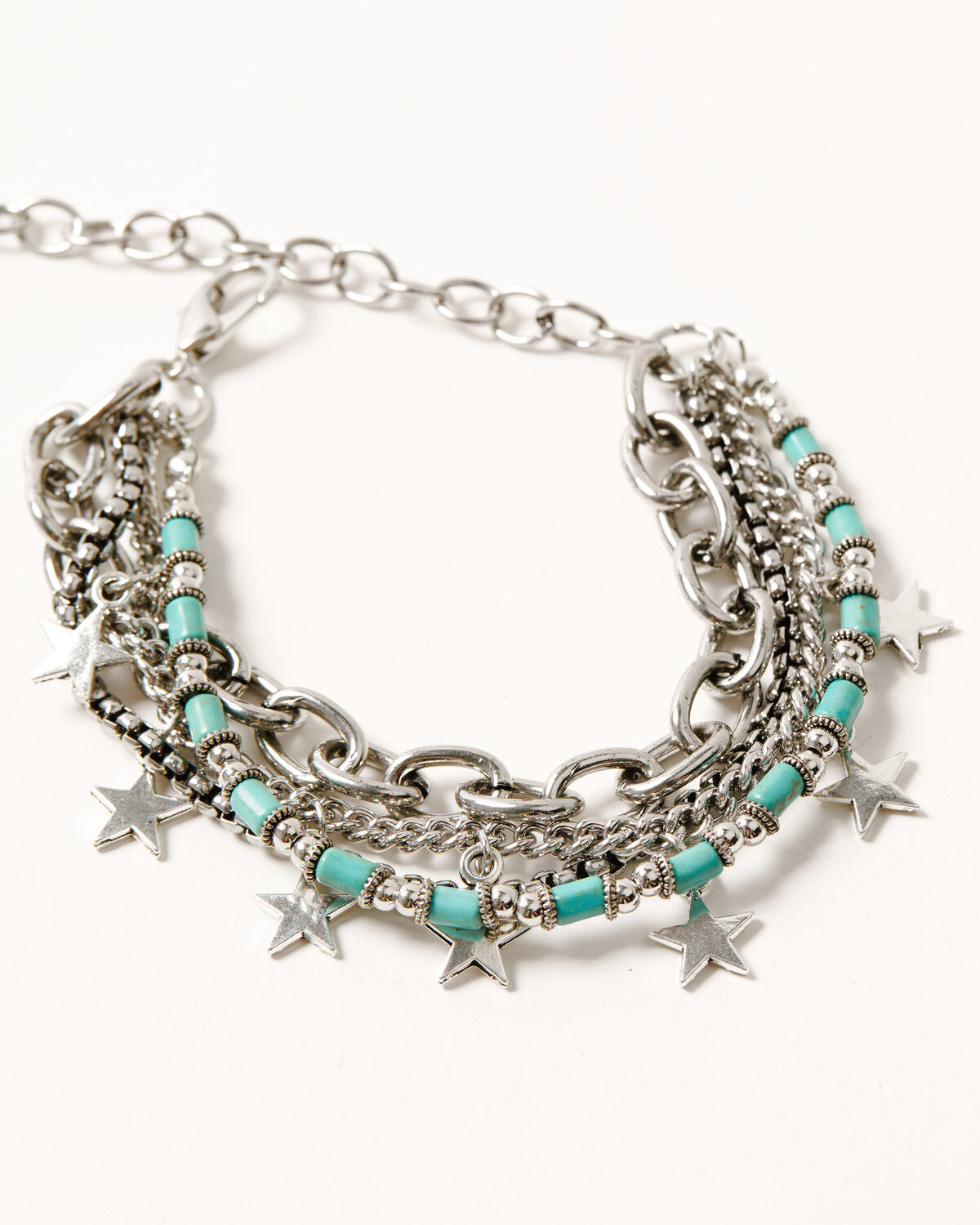 Image #1 - Shyanne Women's Star Layered Bracelet, Multi, hi-res