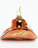 Image #4 - Boot Barn Cowboy Hats Glass Christmas Ornament Set - 4 Piece, Copper, hi-res