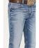 20X Wrangler Men's Mexia Light Wash Vintage Bootcut Stretch Denim Jeans, Light Wash, hi-res