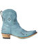 Image #2 - Lane Women's Cossette Western Booties - Snip Toe, Turquoise, hi-res