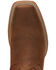 Image #6 - Justin Men's Cowman Cognac Western Boots - Broad Square Toe, , hi-res