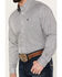 Cinch Men's Striped Long Sleeve Button-Down Western Shirt, Grey, hi-res