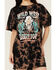Image #3 - Rock & Roll Denim Women's Tie Dye Graphic Mini Shirt Dress, , hi-res