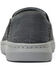 Image #3 - Ariat Men's Heather Brown Charcoal 360 Canvas Slip-On Casual Shoe - Moc Toe, Charcoal, hi-res