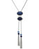 Image #1 - Lainey Wilson Women's Stone Tassel Bolo Necklace, Silver, hi-res