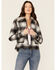Image #1 - Stetson Women's Ombre Plaid Jacket, Black, hi-res