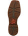 Image #7 - Durango Women's Chestnut Lady Rebel Western Boots - Square Toe, Chestnut, hi-res