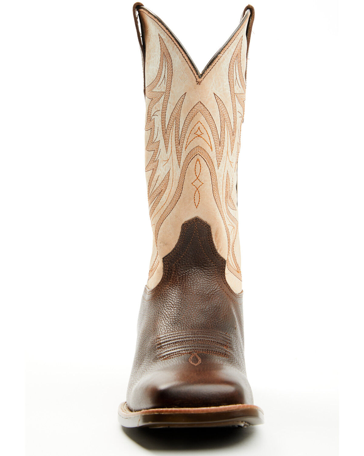 Image #4 - Cody James Men's Hoverfly Western Performance Boots - Broad Square Toe, Cream, hi-res