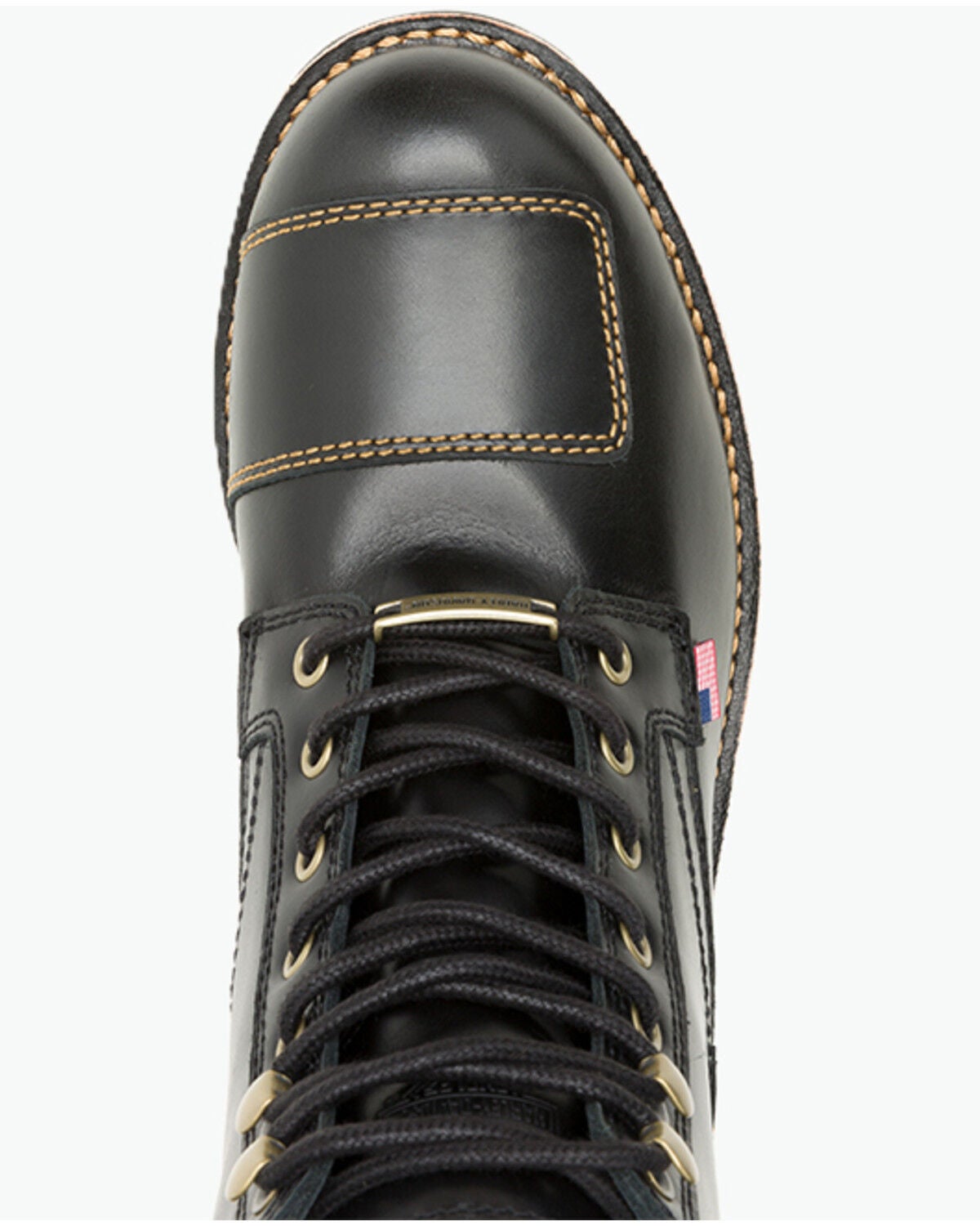 Image #6 - Harley Davidson Men's Liberty Lace-Up Motorcycle Boots - Round Toe, Black, hi-res