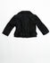 Urban Republic Toddler Girls' Quilted Faux Leather Ruffle Moto Jacket, Black, hi-res