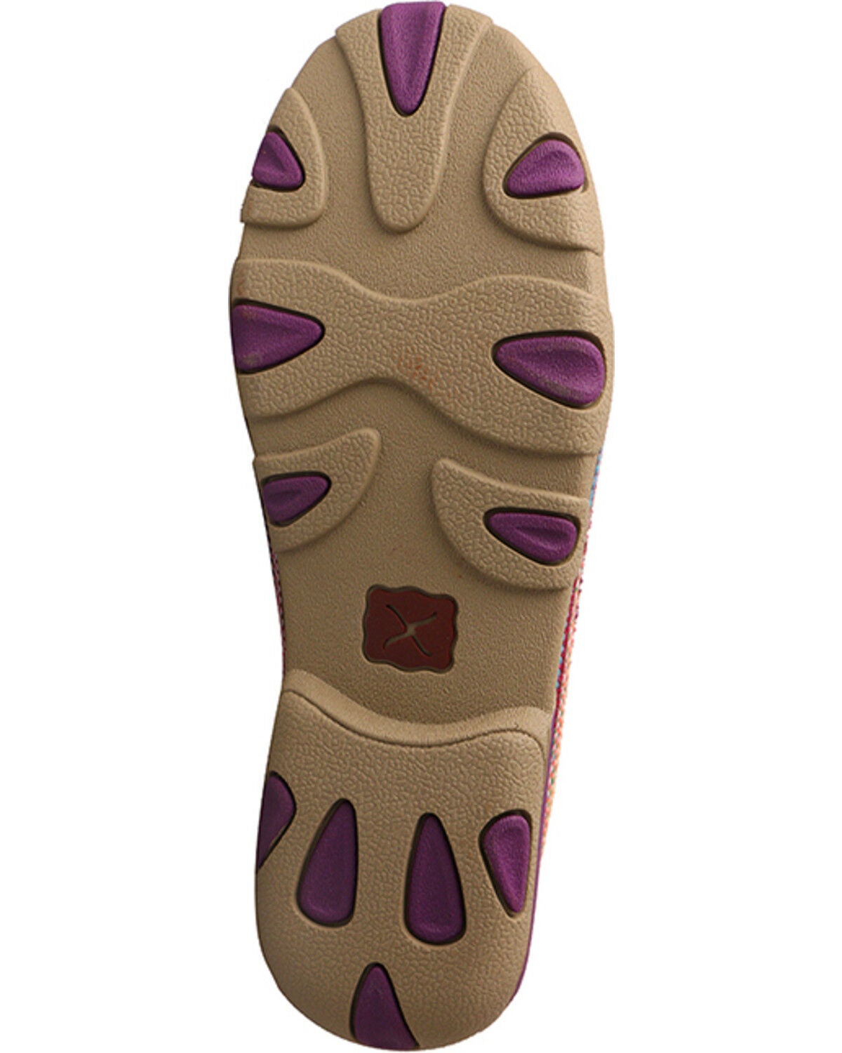 twisted x women's driving mocs purple