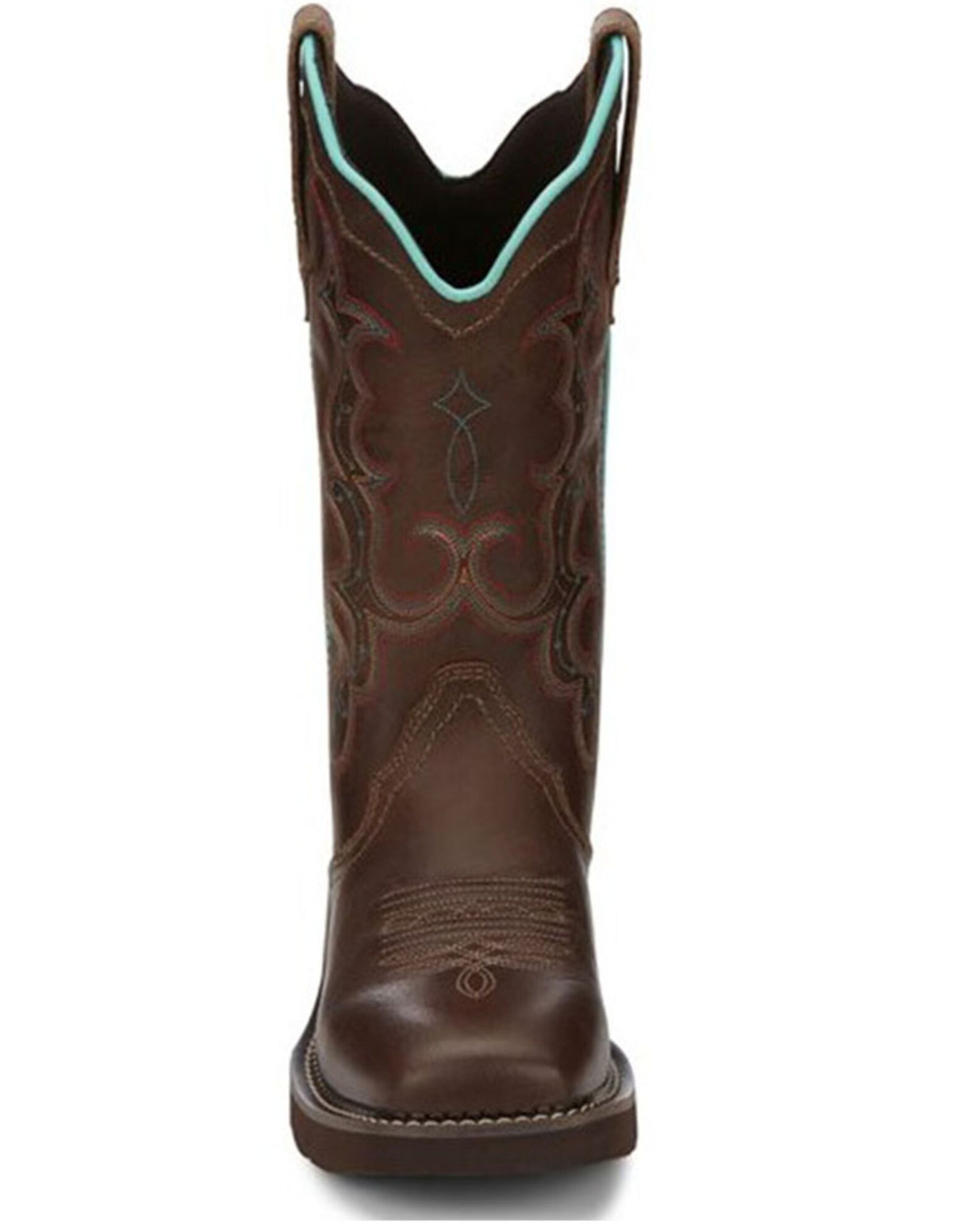 JUSTIN Women s Raya Square Toe Western Boots