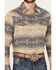 Cody James Men's Arrow Bear Southwestern Print Long Sleeve Snap Western Shirt, Tan, hi-res