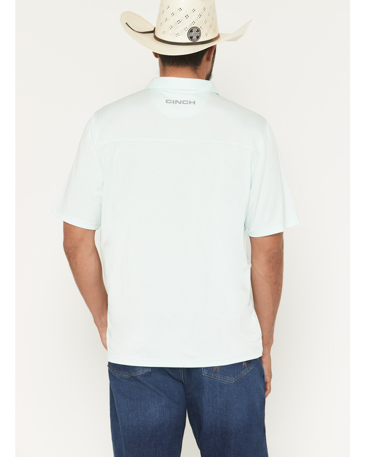 Cinch Men's ArenaFlex Solid Performance Polo