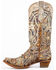Image #3 - Corral Women's Taupe Inlay Western Boots - Snip Toe, Taupe, hi-res