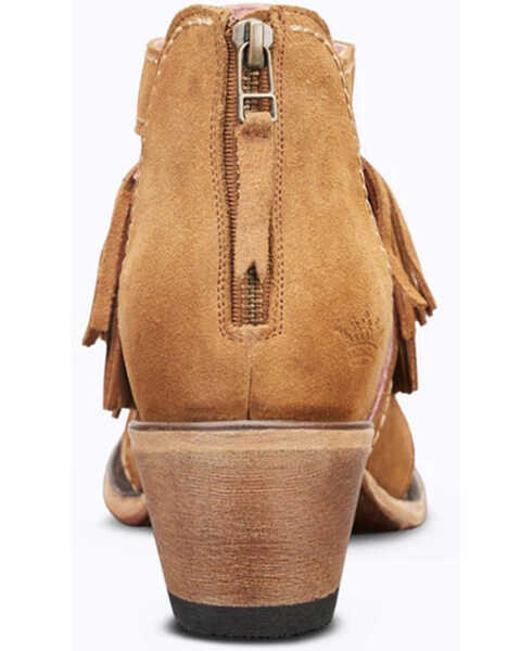 Image #5 - Junk Gypsy By Lane Women's Kiss Me At Midnight Western Fashion Mule Booties - Snip Toe , Camel, hi-res