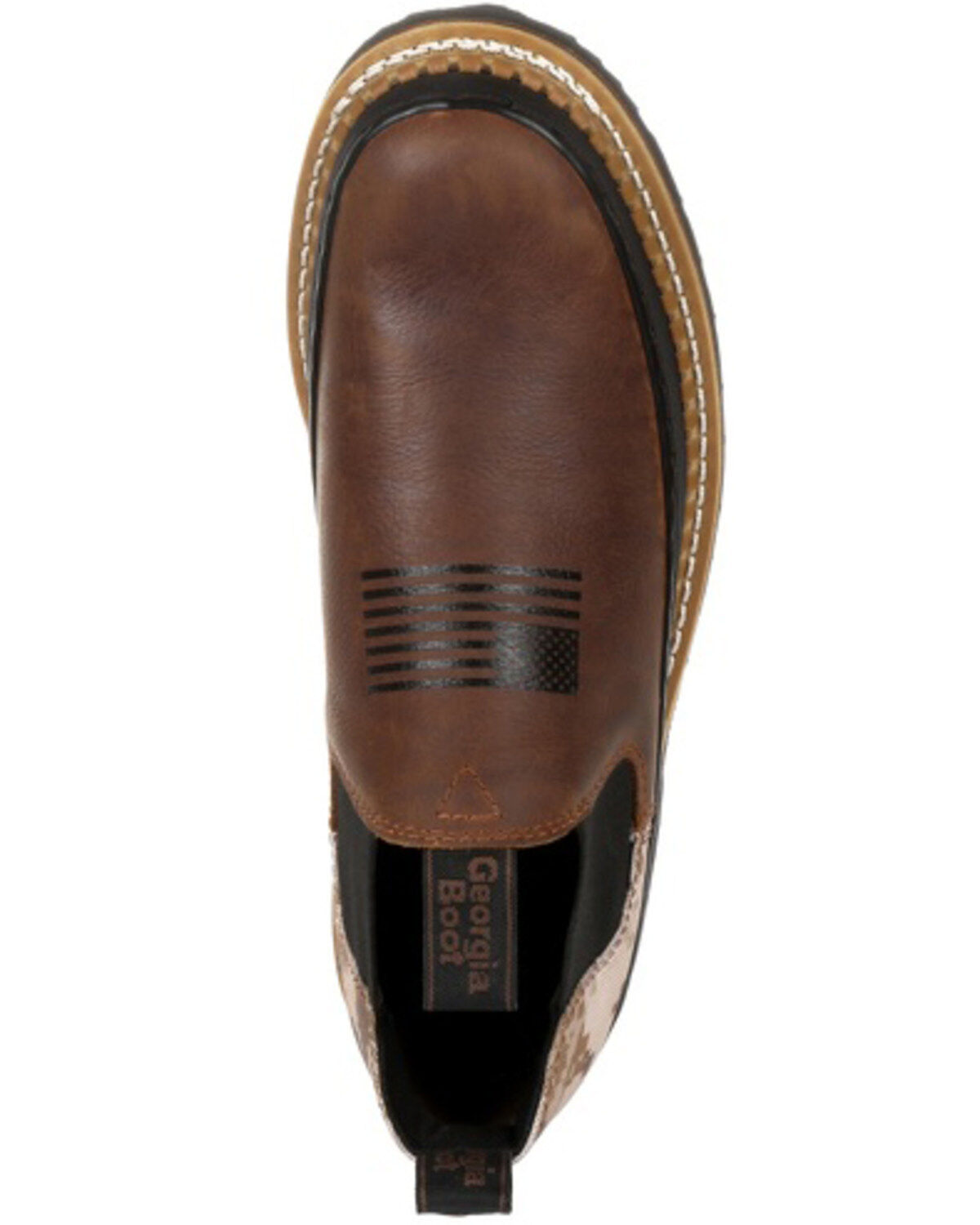 Image #6 - Georgia Boot Men's Giant Desert Camo Romeo Shoes - Round Toe, , hi-res