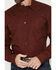 Image #3 - Cinch Men's Modern Fit Paisley Print Long Sleeve Button-Down Western Shirt, Burgundy, hi-res