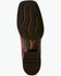 Image #5 - Ariat Women's Round Up Filly Performance Western Boots - Broad Square Toe, Red, hi-res