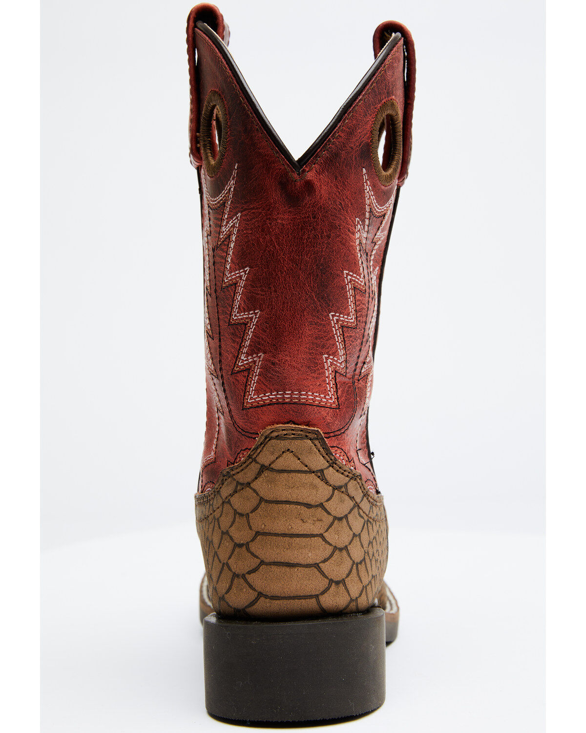Product Name:  Cody James Boys' Reptile Print Western Boots - Broad Square Toe
