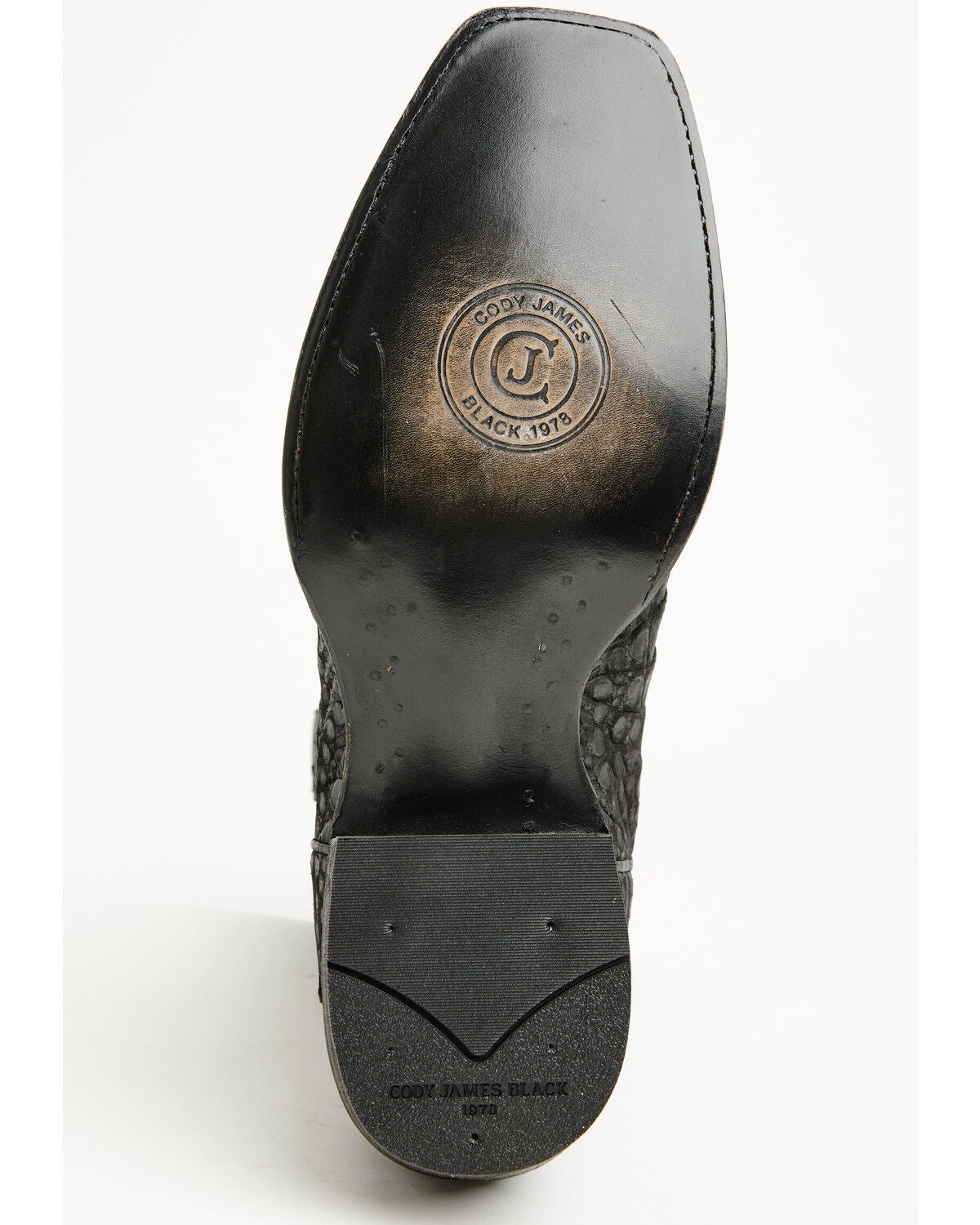 Image #7 - Cody James Black 1978&reg; Men's The Mason Exotic Caiman Belly Western Boots - Square Toe, Black, hi-res