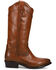 Image #2 - Frye Women's Billy Daisy Pull-On Western Boots - Round Toe, Caramel, hi-res