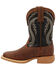 Image #3 - Durango Boys' Lil Rebel Pro Western Boots - Broad Square Toe, Brown, hi-res