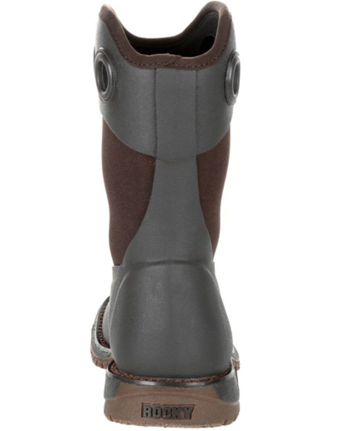 Image #4 - Rocky Boys' Rubber Western Work Boots - Soft Toe, , hi-res