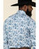 Rough Stock By Panhandle Men's Defiance Stretch Floral Print Long Sleeve Western Shirt , White, hi-res