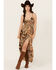 Image #1 - Angie Women's Floral Print Sleeveless Maxi Dress, , hi-res