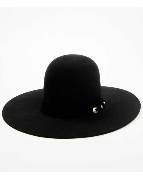 Serratelli Salinas 20X Felt Cowboy Hat , Black, hi-res