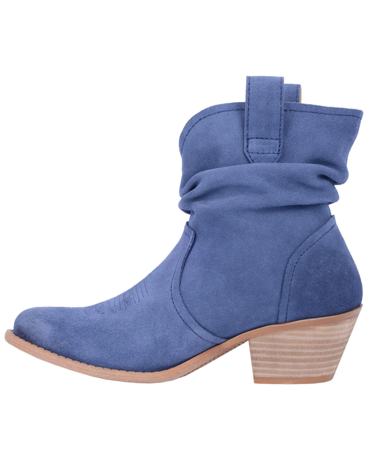 blue western booties