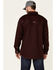 Image #4 - Ariat Men's FR Solid Long Sleeve Button Down Work Shirt, Burgundy, hi-res