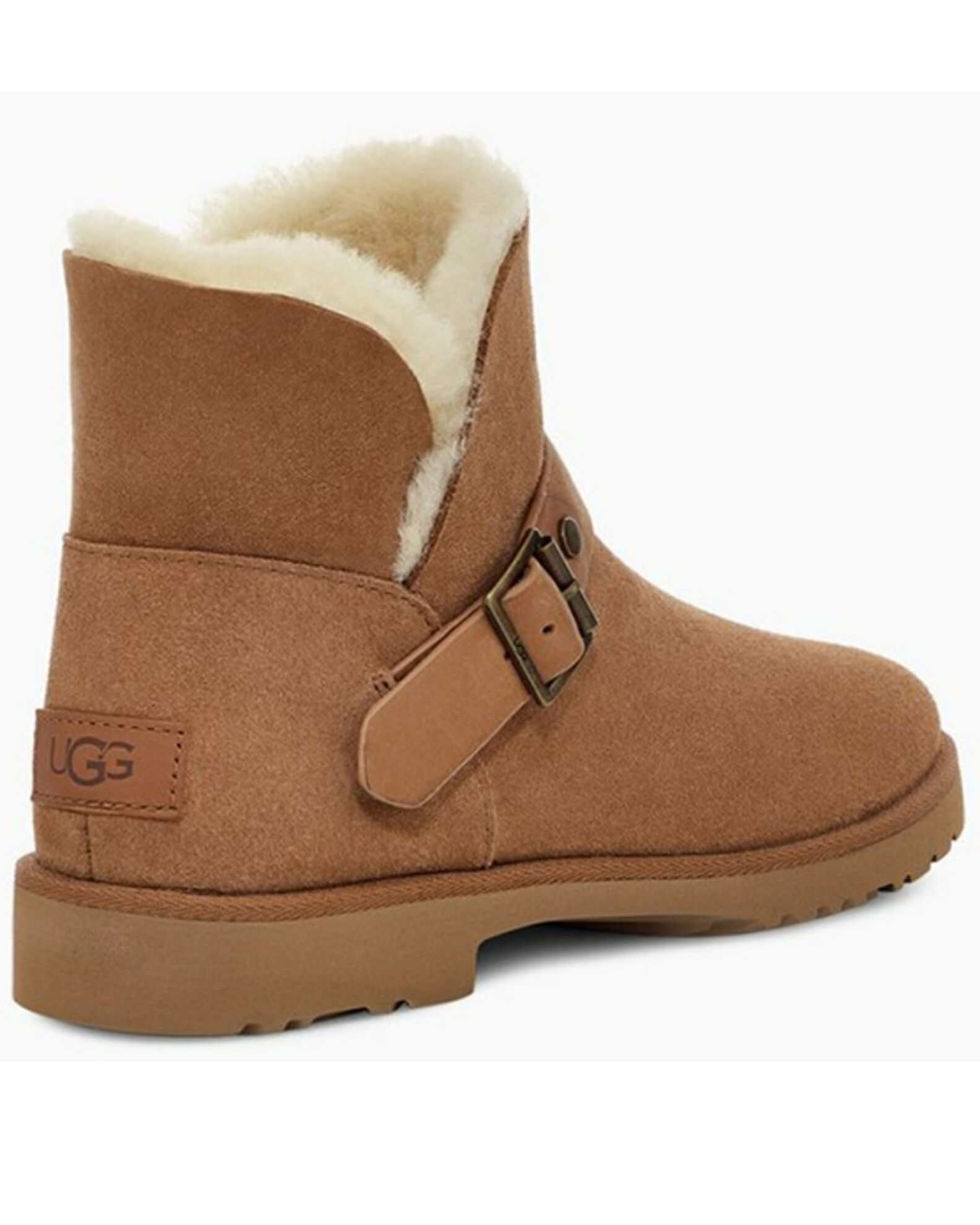 UGG Women s Romely Short Buckle Boots Round Toe Boot Barn