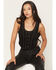 Image #1 - Idyllwind Women's Margin Studded Button-Down Vest, Black, hi-res