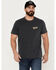 Brixton Men's District Eagle Short Sleeve Graphic T-Shirt, Black, hi-res