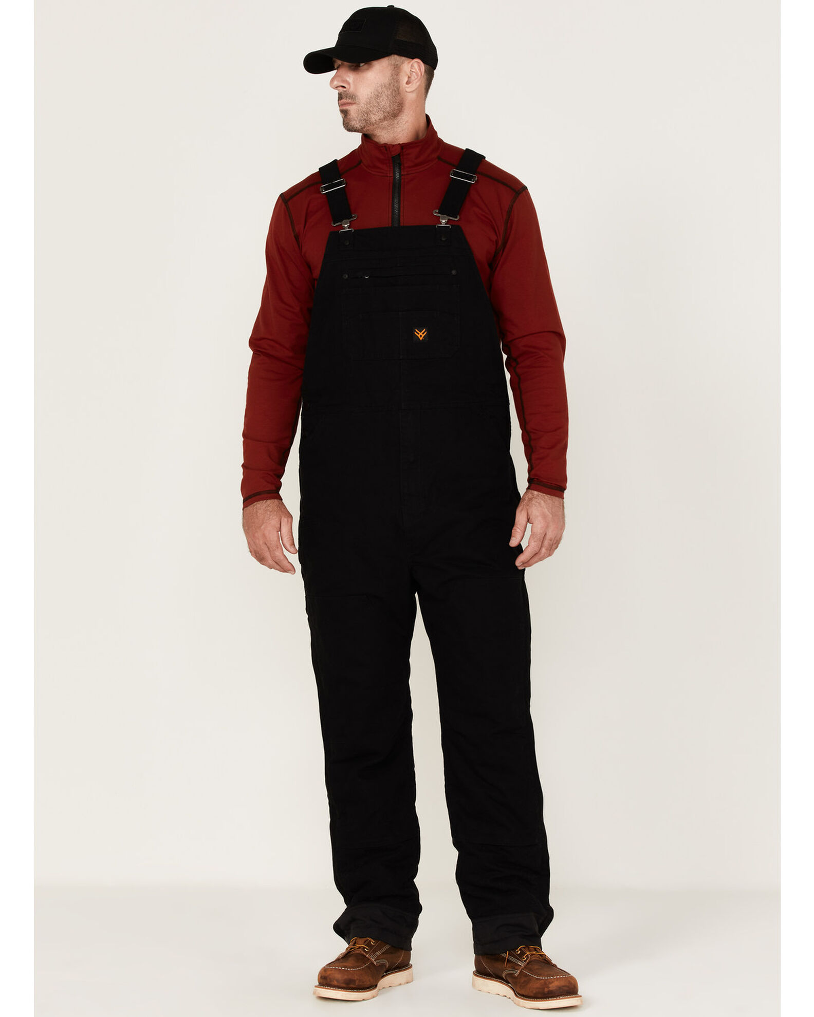 Men's lined bib online overalls