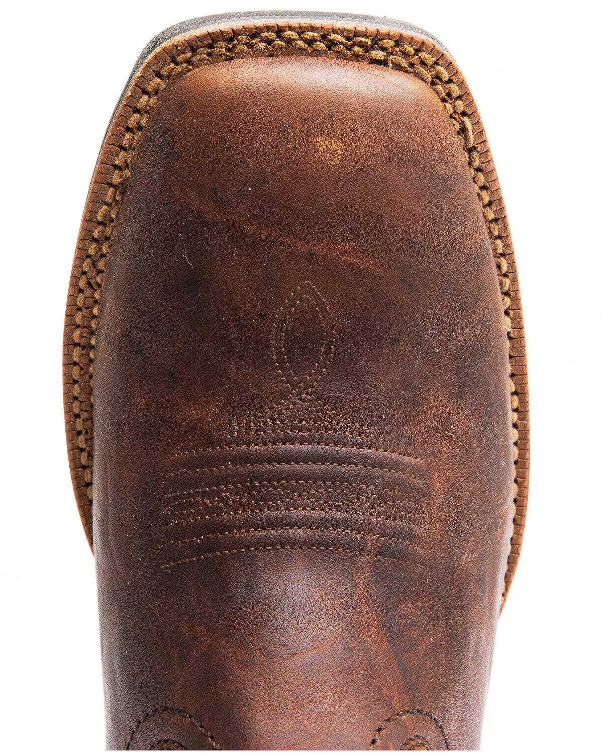 Image #6 - Cody James Men's Durance Brass Brown Western Boots - Wide Square Toe, , hi-res