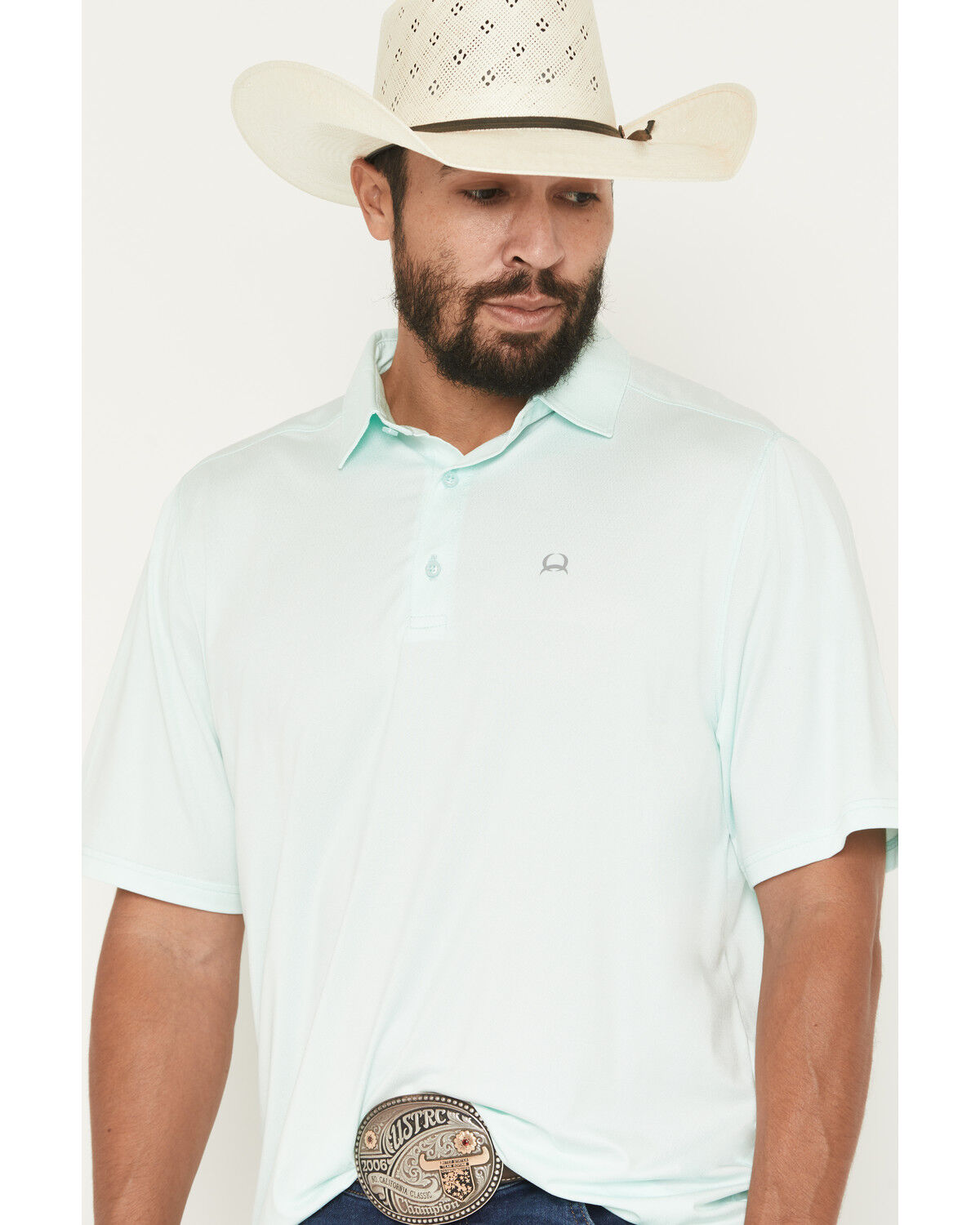 Cinch Men's ArenaFlex Solid Performance Polo
