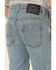 Image #3 - Levi's Boys' 511 Dodger Faded Light Wash Slim Straight Jeans, Light Blue, hi-res
