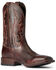 Image #1 - Ariat Men's Hand-Stained Slim Zip Ultra Western Performance Boot - Broad Square Toe, , hi-res