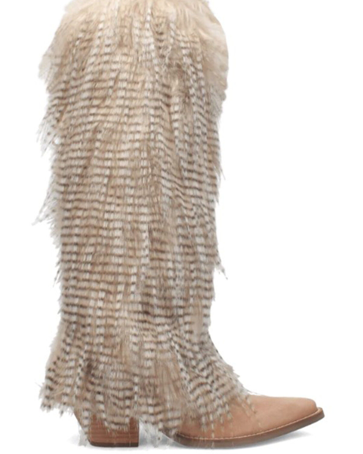 Image #2 - Dingo Women's Snuggles Faux Fur Fashion Boots - Snip Toe, , hi-res