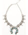 Image #1 - Idyllwind Women's Floral Squash Blossom Statement Necklace, Silver, hi-res
