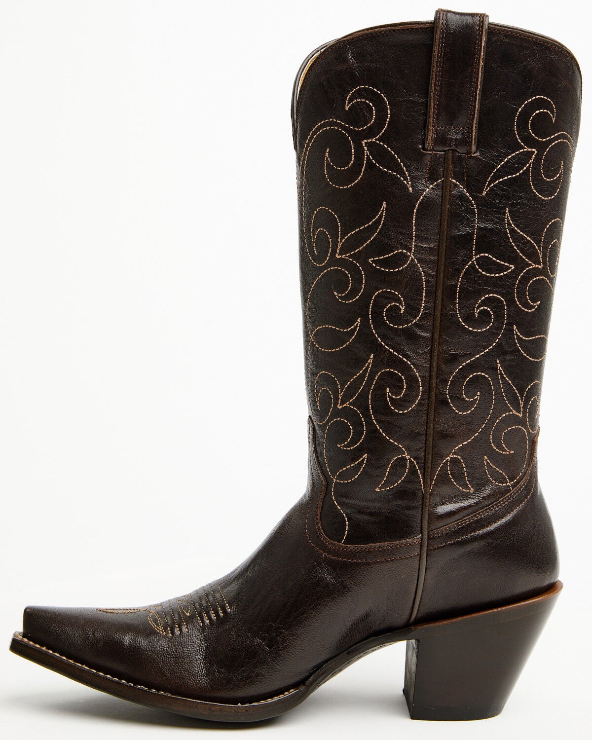 Image #3 - Shyanne Women's Sierra Western Boots - Snip Toe, Brown, hi-res